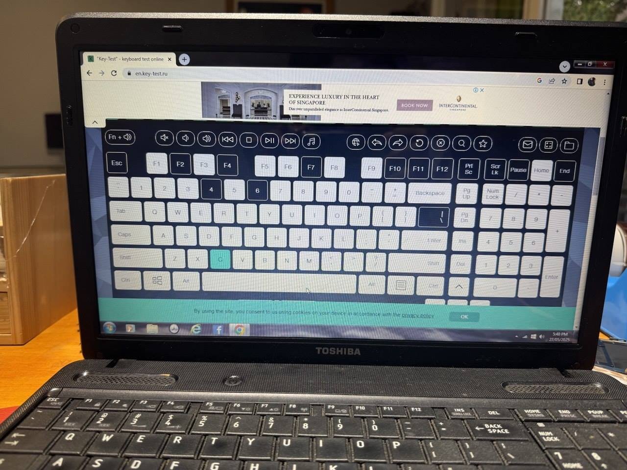 Keyboard, trackpad, and fan repair documentation